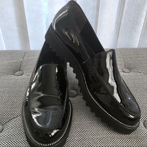 Paul Green Black Patent JOJO Loafers EU 4.5 US 7